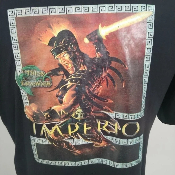 Mitos y Leyendas Black T-shirt, Dragons, M - Picture 5 of 7